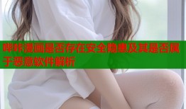 哔咔漫画是否存在安全隐患及其是否属于恶意软件解析