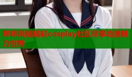 哔咔风格精彩cosplay社区尽享动漫魅力世界