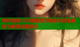 哔咔漫画1038最新章节精彩内容全解析与故事深度探讨