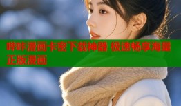 哔咔漫画卡密下载神器 极速畅享海量正版漫画