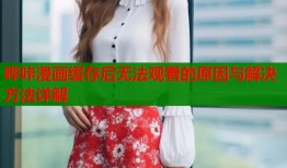 哔咔漫画缓存后无法观看的原因与解决方法详解