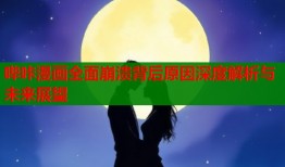 哔咔漫画全面崩溃背后原因深度解析与未来展望