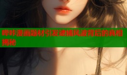 哔咔漫画题材引发逮捕风波背后的真相揭秘