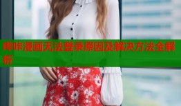 哔咔漫画无法登录原因及解决方法全解析