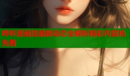 哔咔漫画挂最新动态全解析精彩内容抢先看